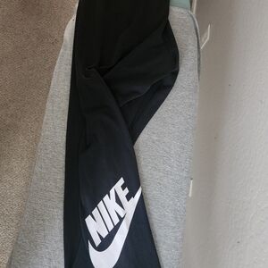 Plus size black nike leggings